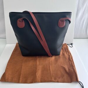 VTG Bottega Veneta Marco Polo  Coated Canvas Tote Bag Limited Edition